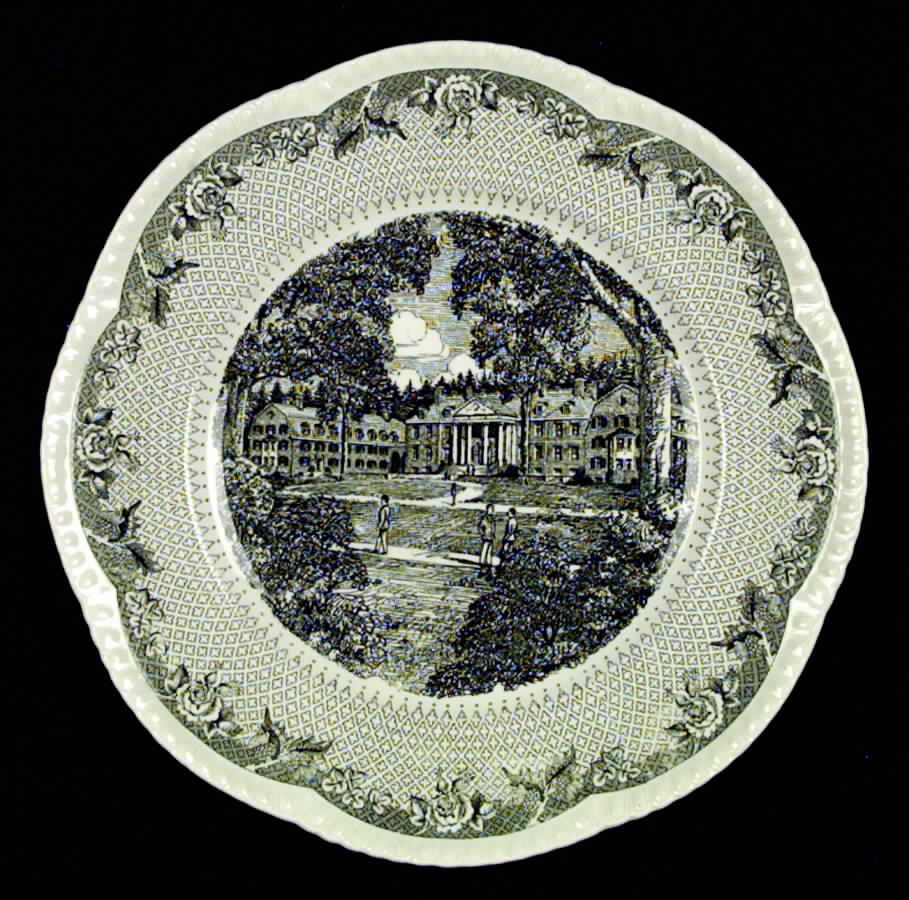 Dartmouth College Green (Gadroon Edge) Dinner Plate by Wedgwood-1