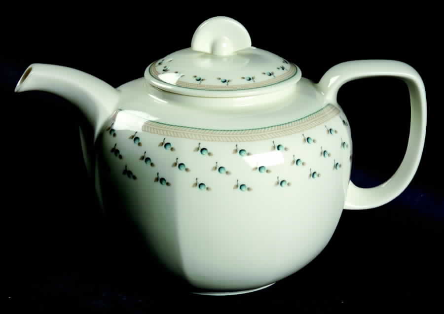 Damson Teapot & Lid by Wedgwood-1