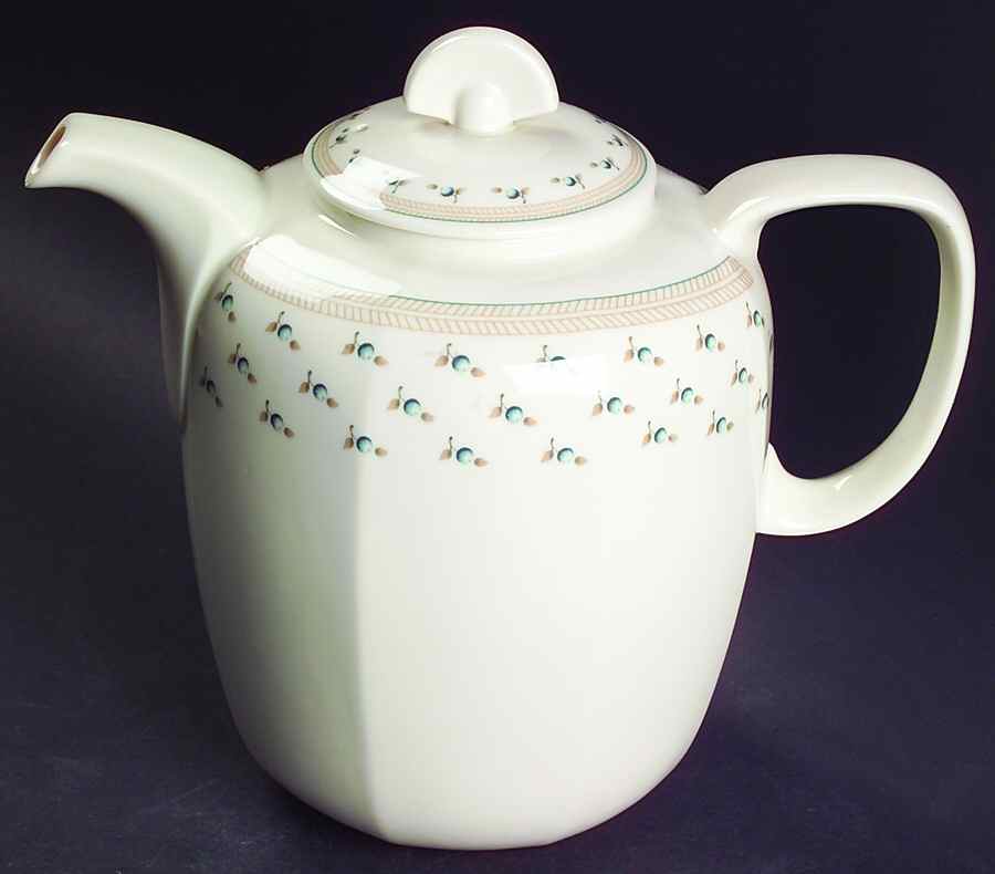 Damson Coffee Pot & Lid by Wedgwood-1