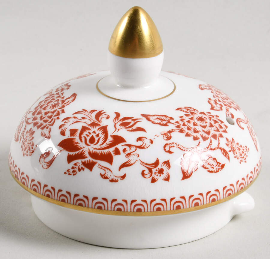 Damask Red Lid for Coffee Pot by Wedgwood-1