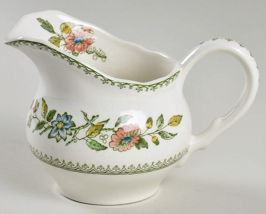 Davenport Green Multicolor Creamer by Wedgwood-1