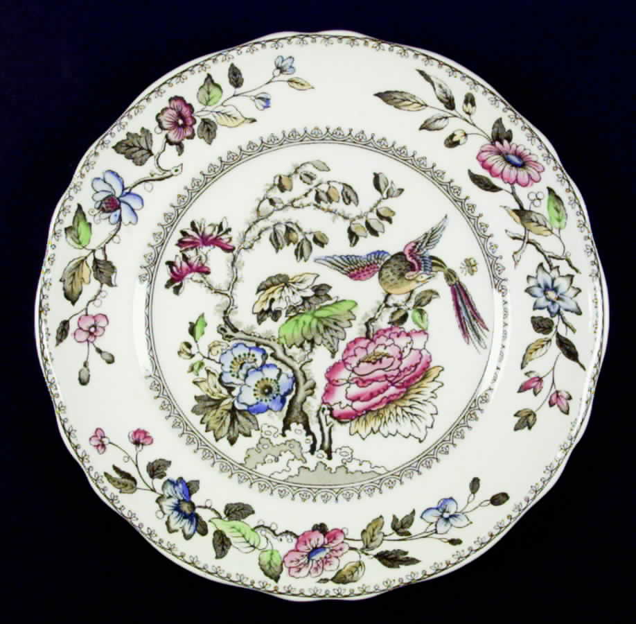 Davenport Green Multicolor Dinner Plate by Wedgwood-1