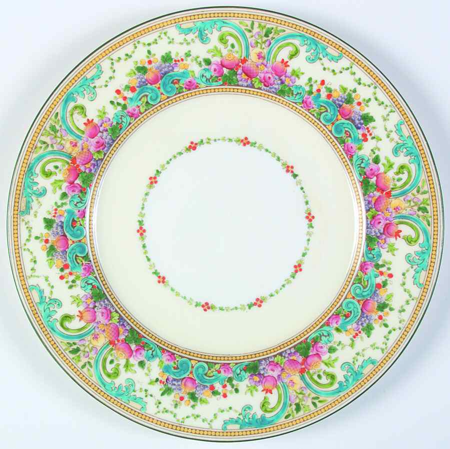 Dawlish (Green Trim) Dinner Plate by Wedgwood-1