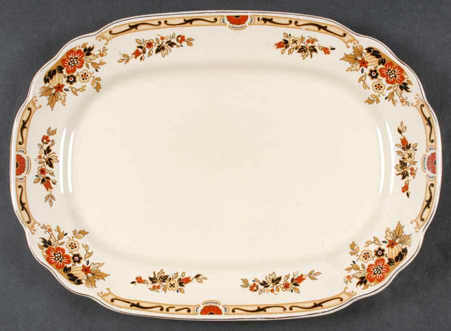 Denbigh 14" Oval Serving Platter by Wedgwood-1