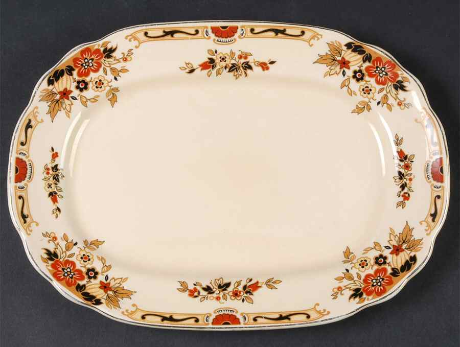 Denbigh 11" Oval Serving Platter by Wedgwood-1