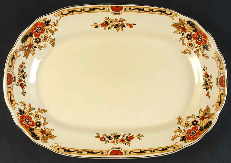 Denbigh 12" Oval Serving Platter by Wedgwood-1