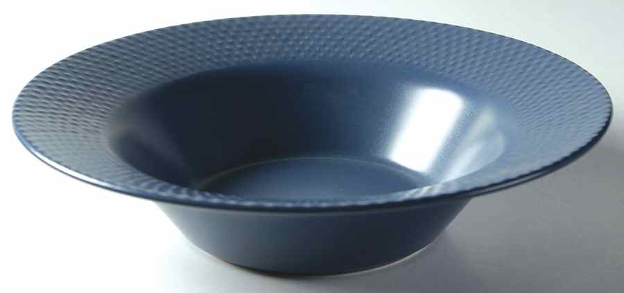 Denim All Blue 11" Round Vegetable Bowl by Wedgwood-1