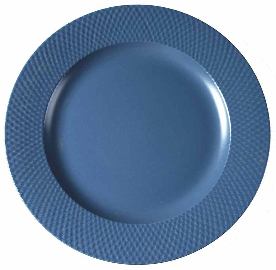Denim All Blue 12" Chop Plate (Round Platter) by Wedgwood-1