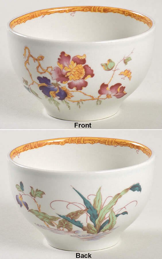 Devon Rose Tea Bowl by Wedgwood-1