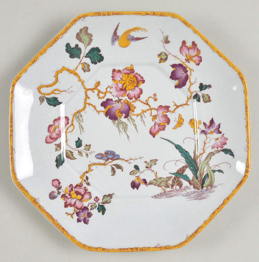 Devon Rose Underplate for Gravy Boat & Lid (GR3 & GR4) by Wedgwood-1