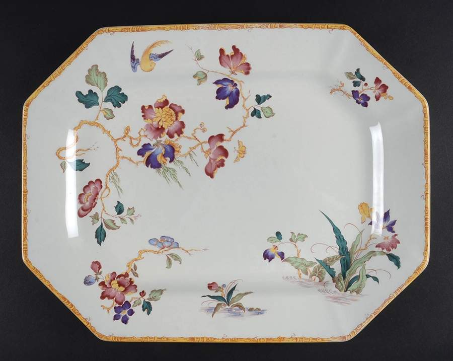 Devon Rose 13" Oval Serving Platter by Wedgwood-1