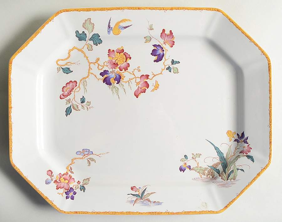 Devon Rose 16" Oval Serving Platter by Wedgwood-1