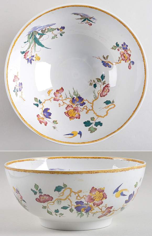 Devon Rose 9" Salad Serving Bowl by Wedgwood-1