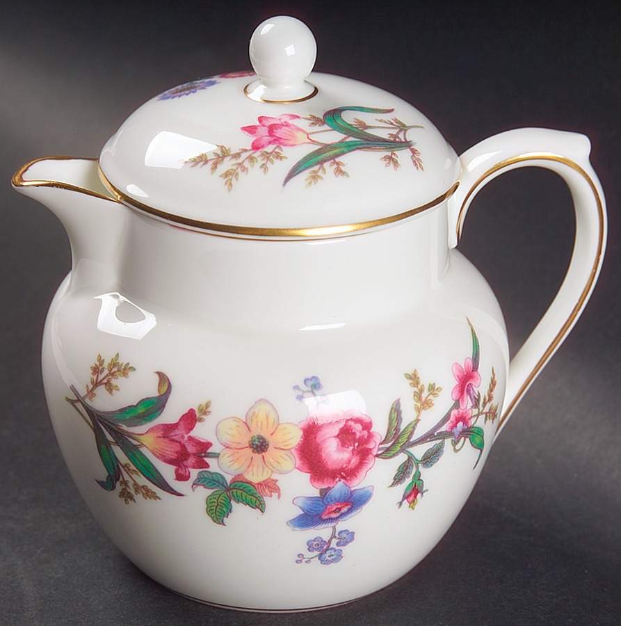 Devon Sprays Large Syrup with Lid by Wedgwood-1