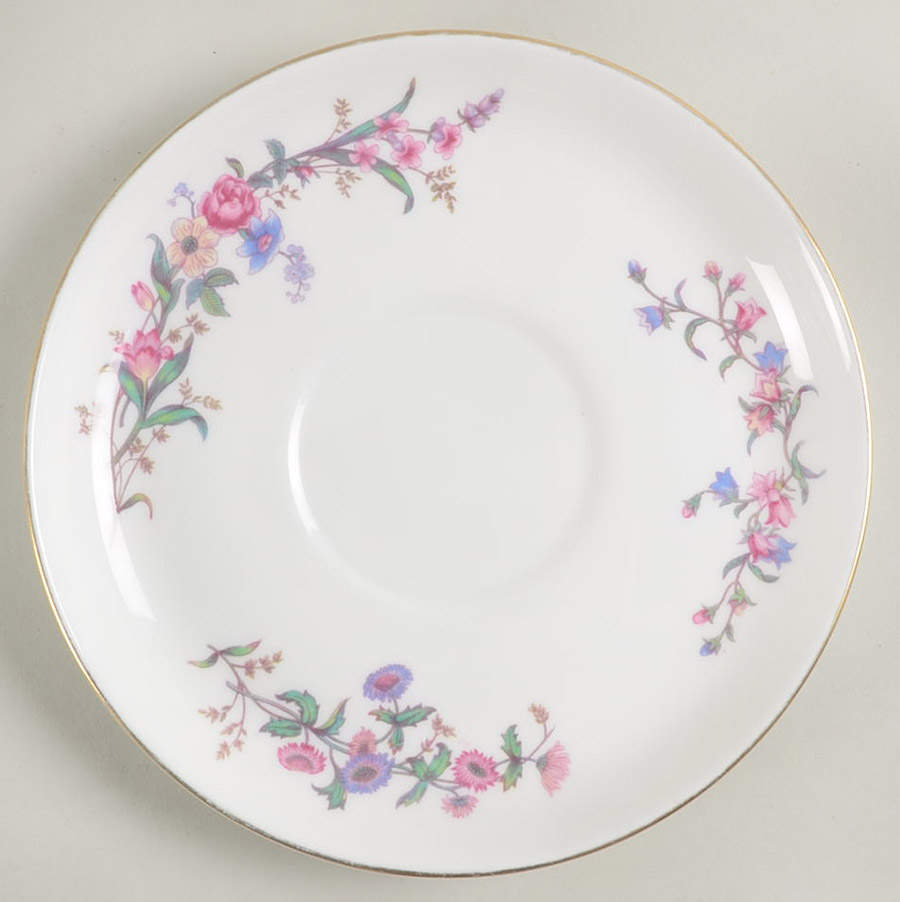Devon Sprays Saucer for Cream Soup Bowl by Wedgwood-1