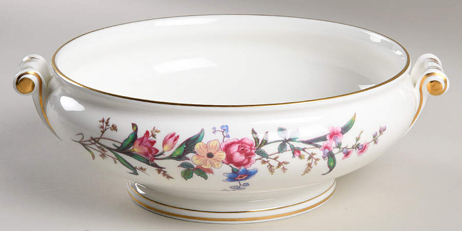 Devon Sprays Round Vegetable No Lid by Wedgwood-1