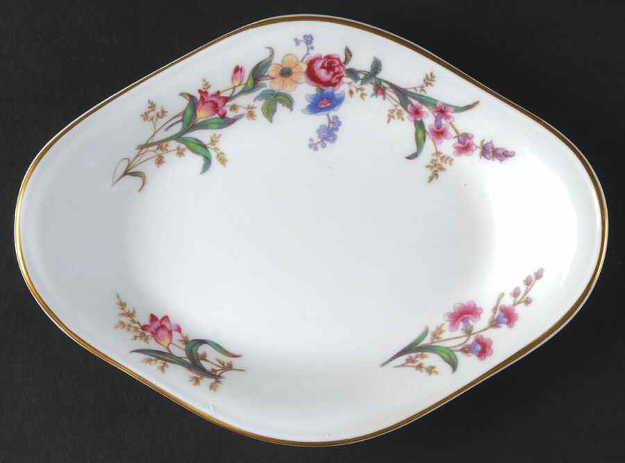Devon Sprays Relish/Gravy Underplate by Wedgwood-1