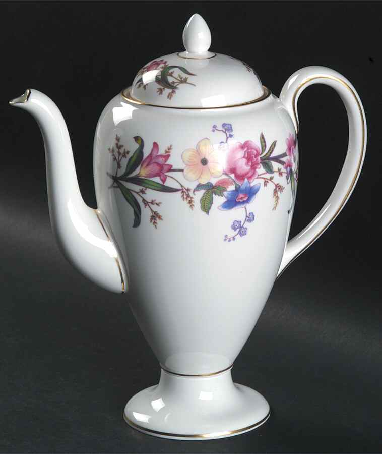 Devon Sprays Coffee Pot & Lid by Wedgwood-1