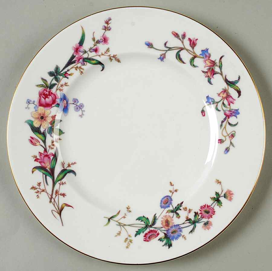 Devon Sprays Luncheon Plate by Wedgwood-1