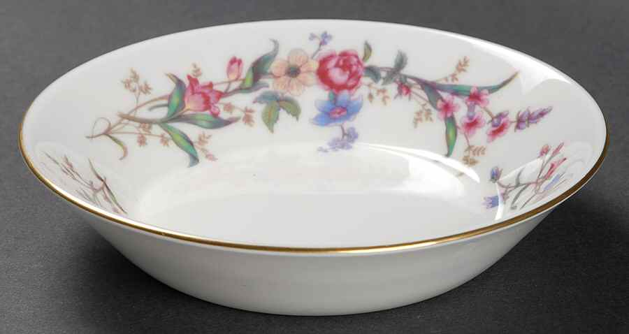 Devon Sprays Fruit/Dessert (Sauce) Bowl by Wedgwood-1