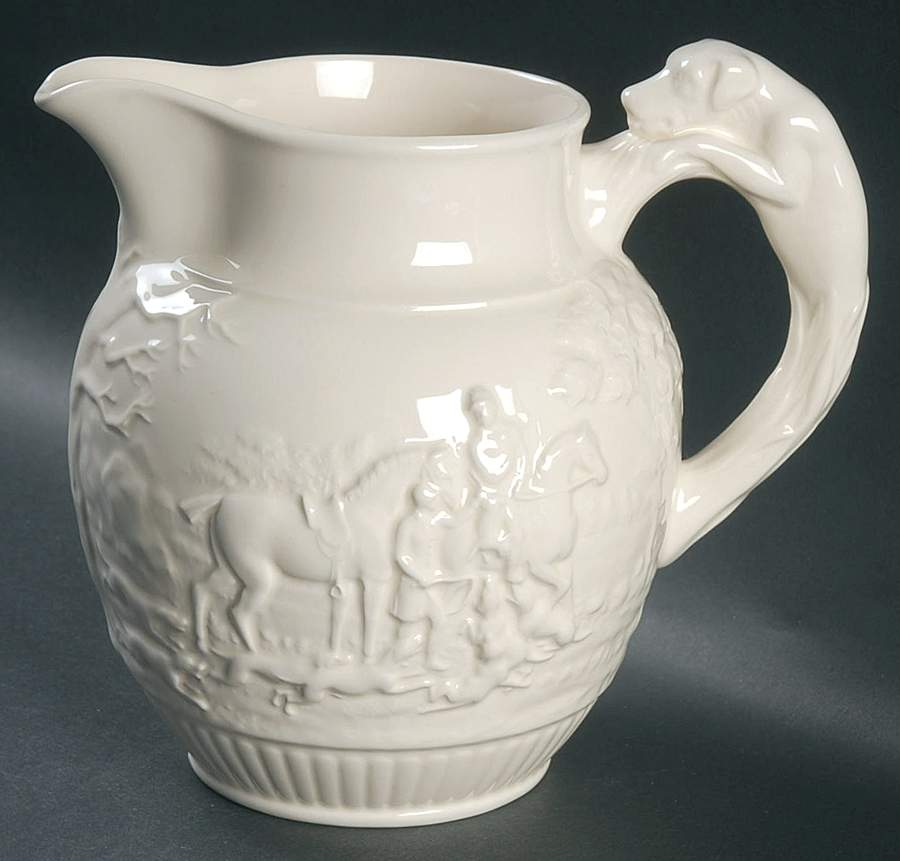 Devonshire (Off White) 40 Oz Pitcher by Wedgwood-1