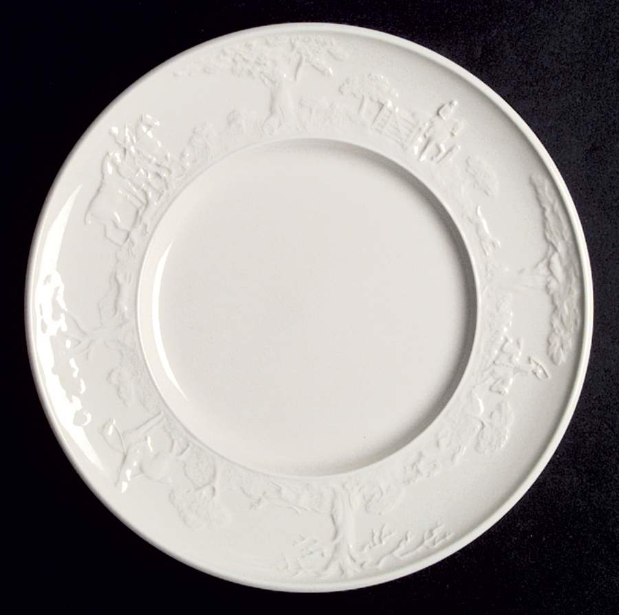 Devonshire (Off White) Luncheon Plate by Wedgwood-1