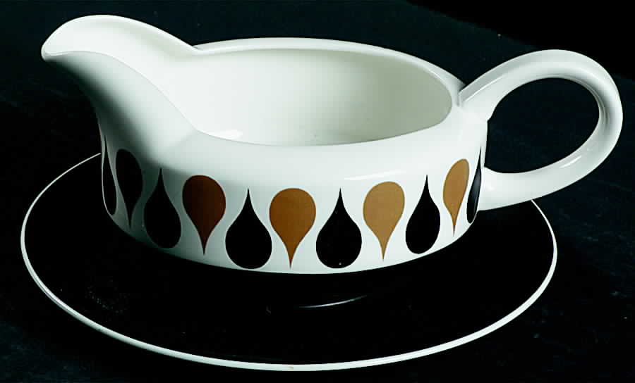 Diablo Gravy Boat with Attached Underplate by Wedgwood-1