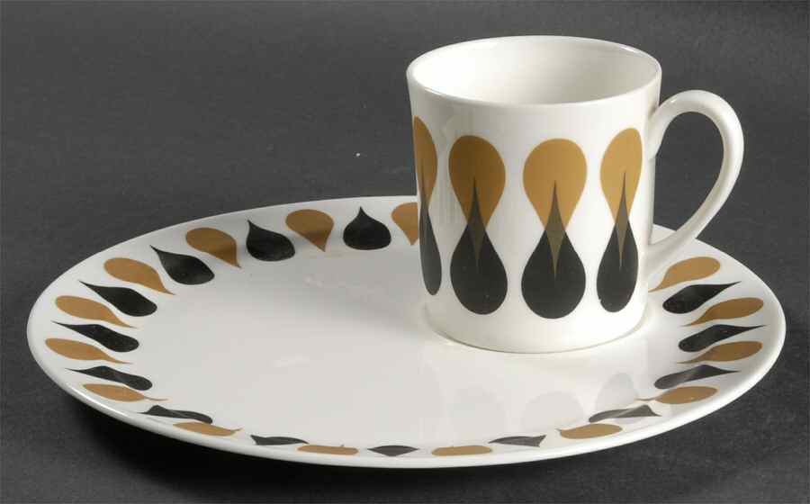 Diablo Snack Plate & Cup Set by Wedgwood-1