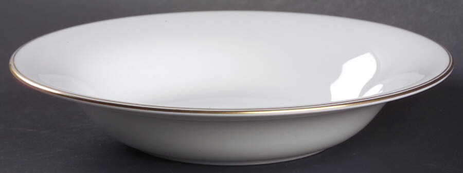 Doric (Gold Trim) Coupe Soup Bowl by Wedgwood-1