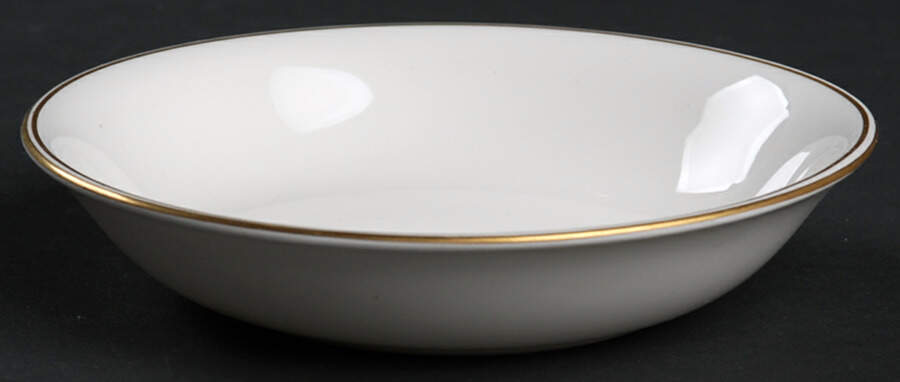 Doric (Gold Trim) Fruit/Dessert (Sauce) Bowl by Wedgwood-1