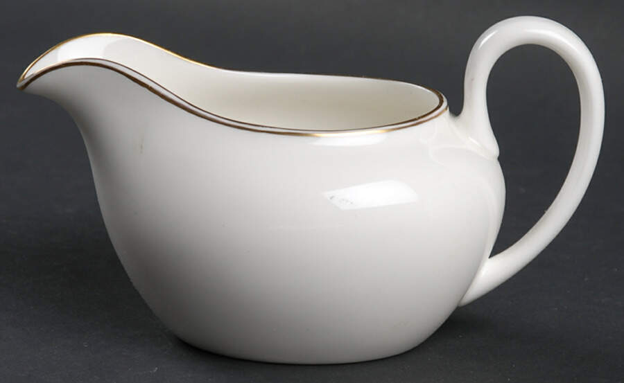Doric (Gold Trim) Creamer by Wedgwood-1