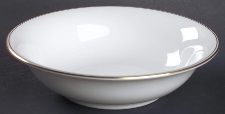 Doric (Gold Trim) Coupe Cereal Bowl by Wedgwood-1