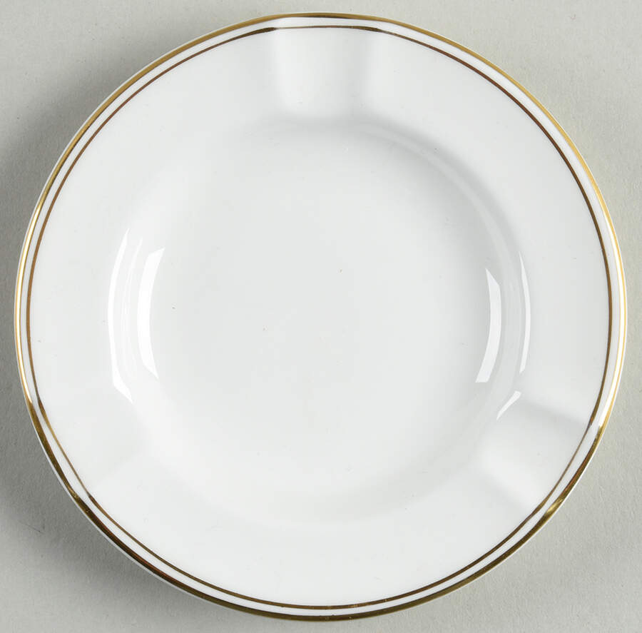 Doric (Gold Trim) Small Ashtray by Wedgwood-1