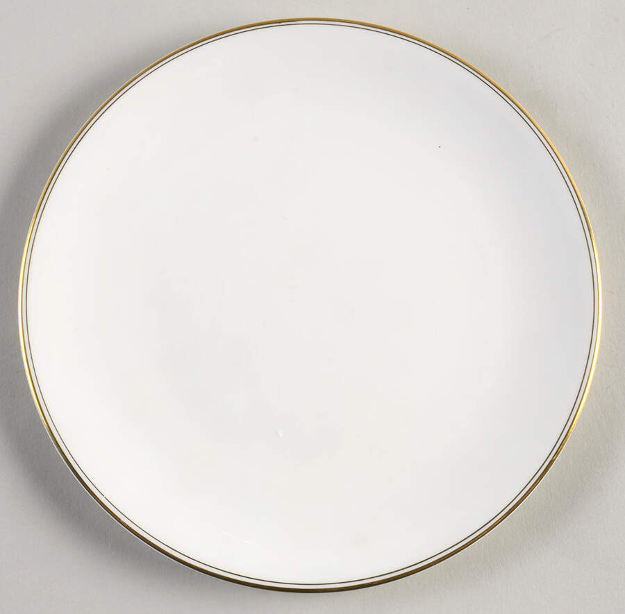 Doric (Gold Trim) Bread & Butter Plate by Wedgwood-1