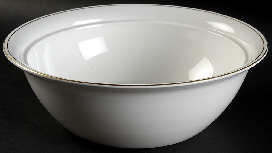 Doric (Gold Trim) Round Vegetable No Lid by Wedgwood-1