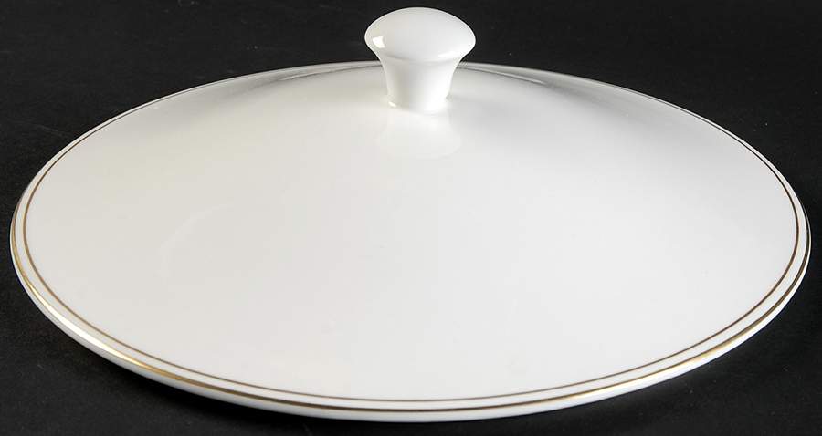 Doric (Gold Trim) Lid for Round Vegetable by Wedgwood-1