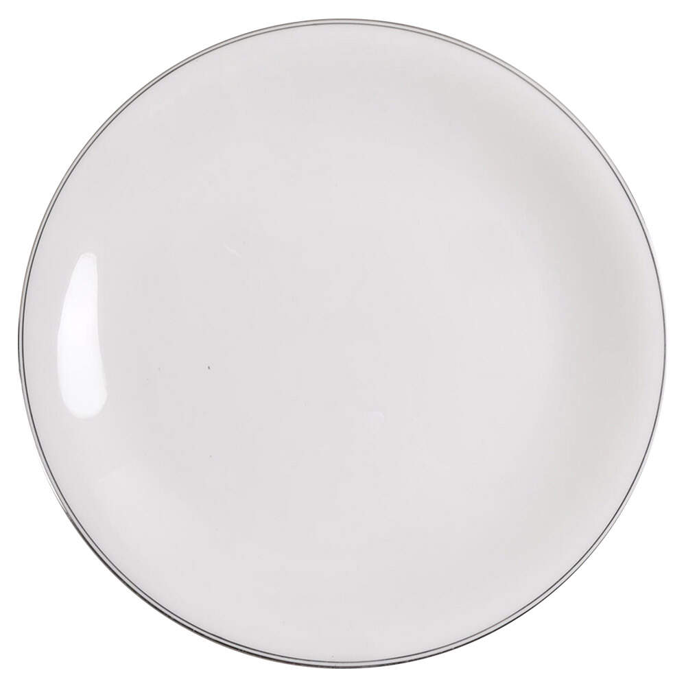 Doric (Platinum Trim) Dinner Plate by Wedgwood-1