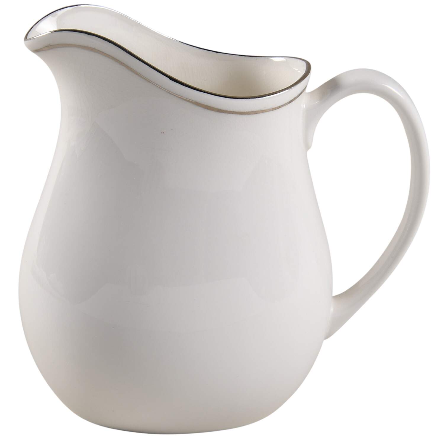Doric (Platinum Trim) Creamer by Wedgwood-1