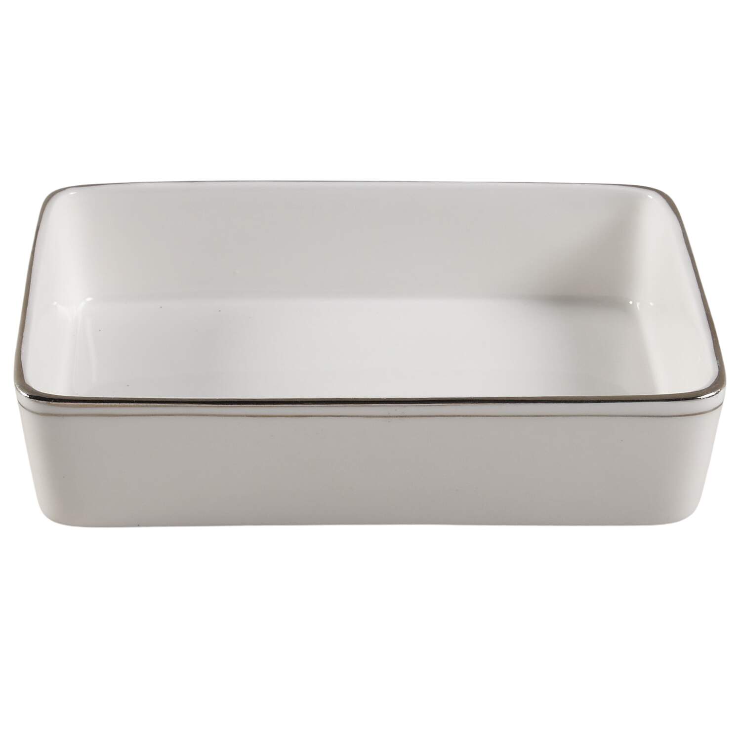 Doric (Platinum Trim) Cigarette Box No Lid by Wedgwood-1