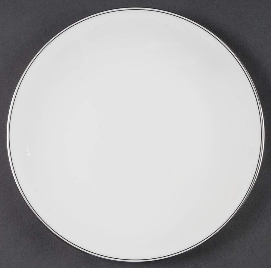 Doric (Platinum Trim) Luncheon Plate by Wedgwood-1