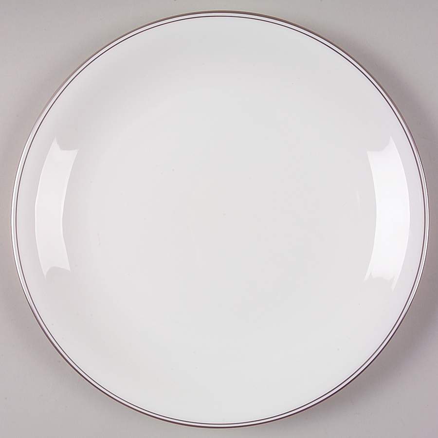 Doric (Platinum Trim) Dinner Plate by Wedgwood-1