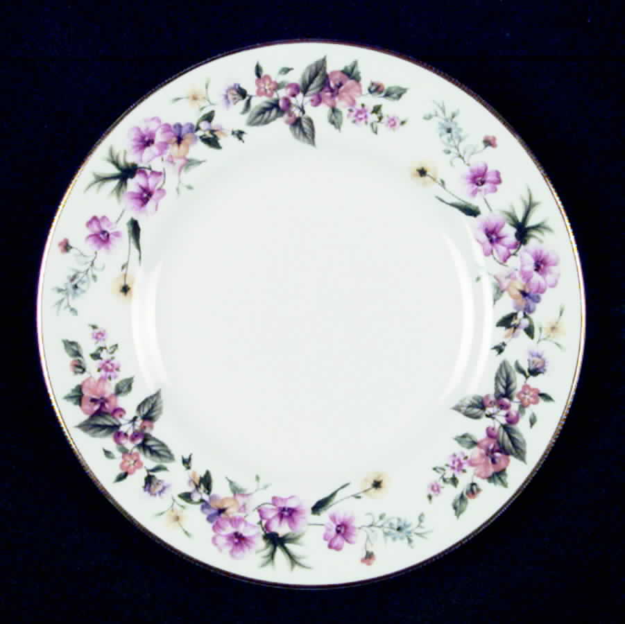 Downland (Gold Trim) Bread & Butter Plate by Wedgwood-1