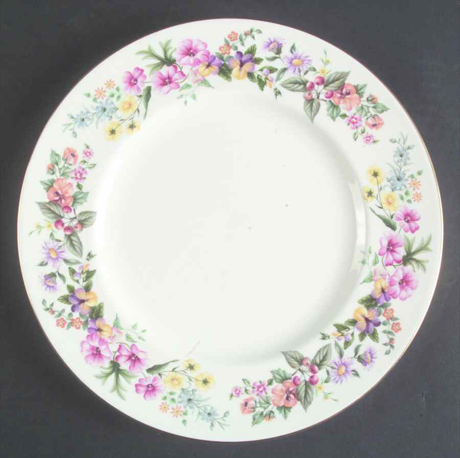 Downland (Gold Trim) Dinner Plate by Wedgwood-1