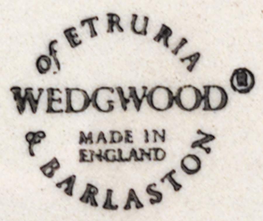 Drabware (Older, Glossy) Honey Pot & Lid by Wedgwood-1