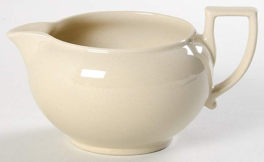 Drabware (Older, Glossy) Creamer by Wedgwood-1