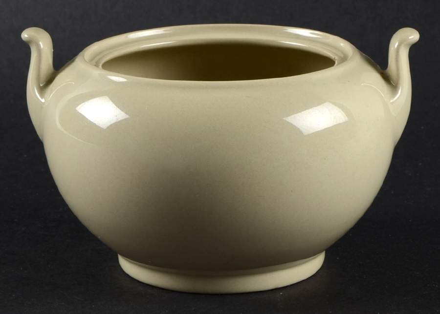 Drabware (Older, Glossy) Sugar Bowl No Lid by Wedgwood-1