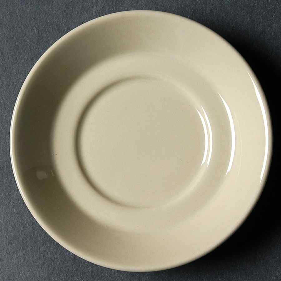 Drabware (Older, Glossy) Saucer for Bond Shape Demitasse Cup by Wedgwood-1