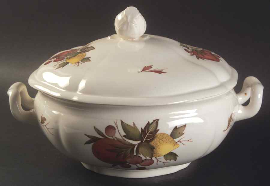 Drury Lane Round Covered Vegetable by Wedgwood-1