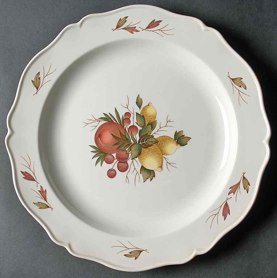Drury Lane 12" Chop Plate (Round Platter) by Wedgwood-1