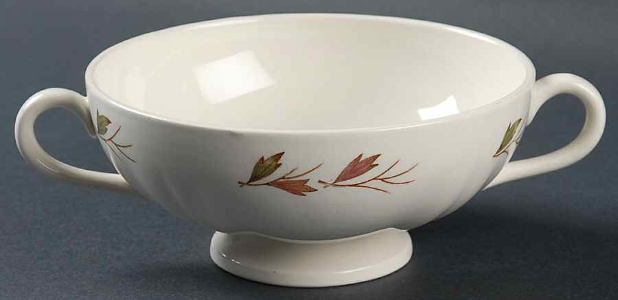 Drury Lane Footed Cream Soup Bowl by Wedgwood-1